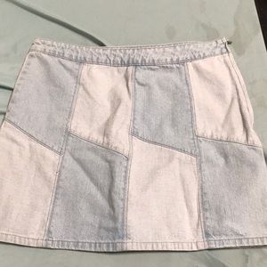 Forever 21 Patchwork Skirt